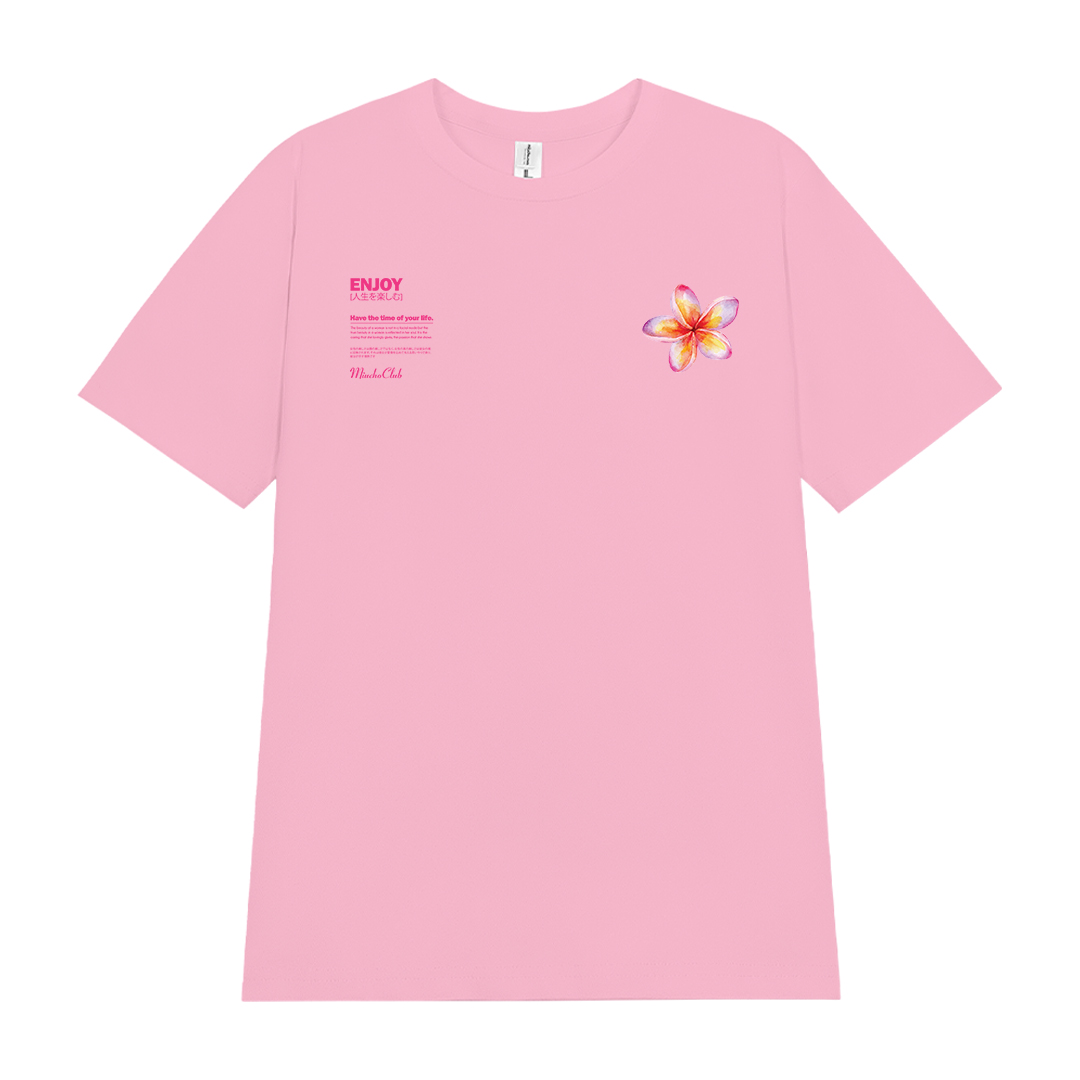 Áo thun nữ in hoa nhỏ xinh form vừa regular ARD1332 Miucho chic vải cotton in mix_thumbnail_9