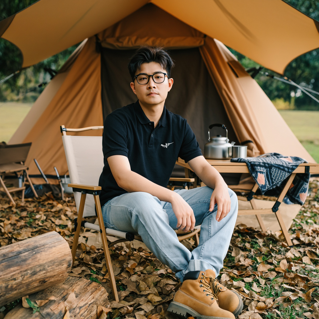 Áo polo cá sâu nam phong cách vintage PLCSD2437 Miucho Iconic vải polyester bền nhẹ chống nhăn_thumbnail_4