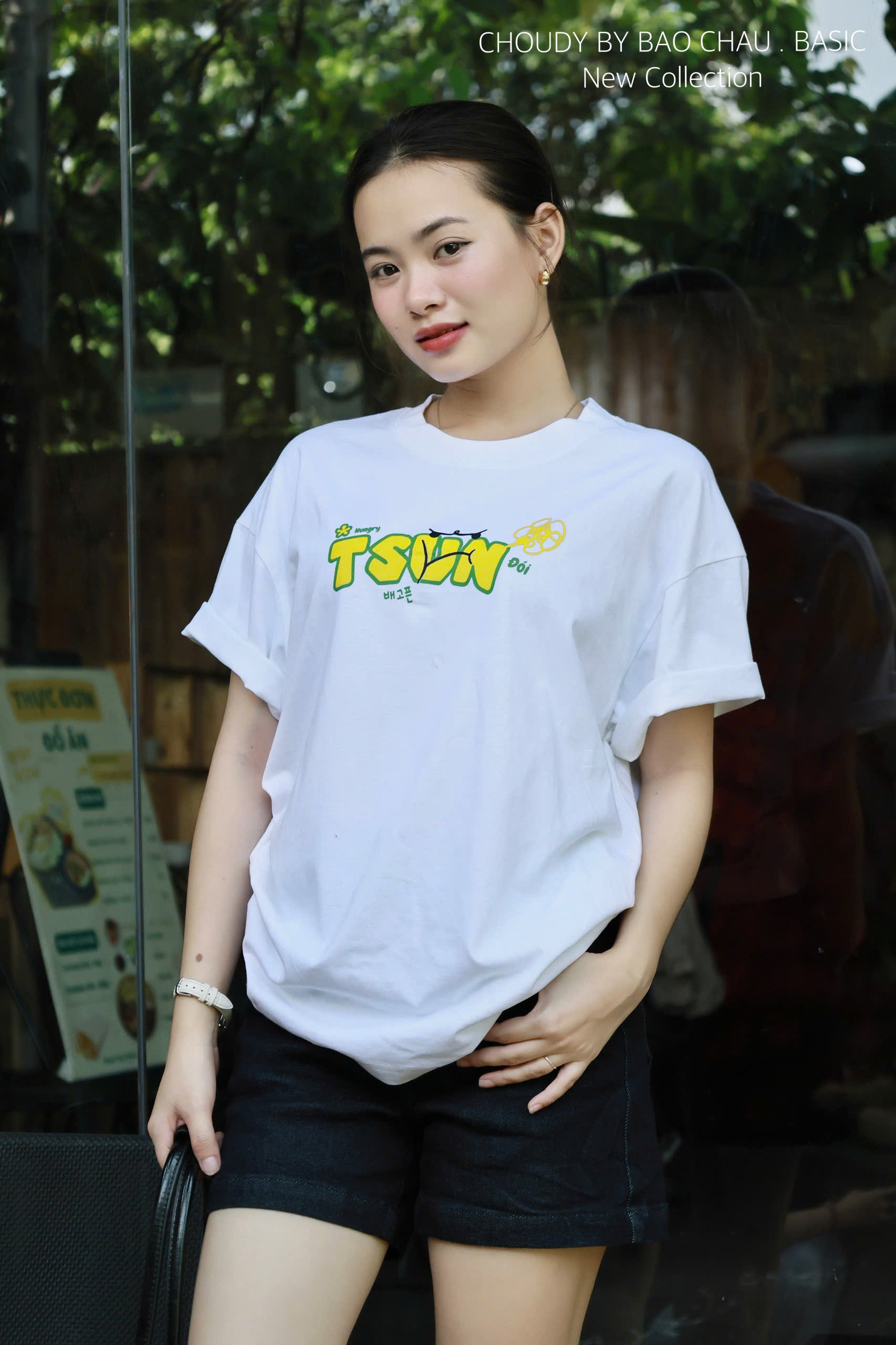 U114 ÁO THUN TRẮNG