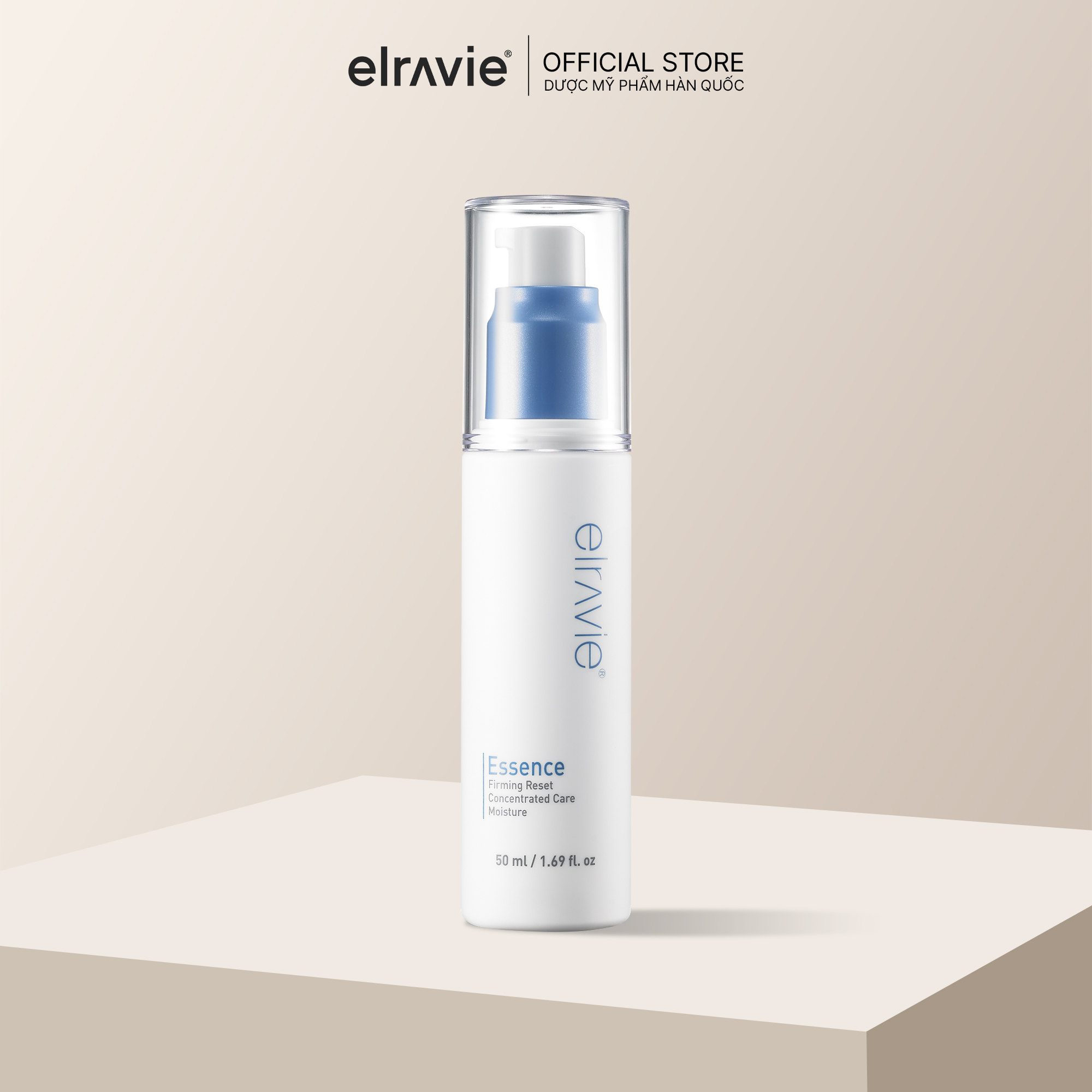 Tinh Chất  Dưỡng Ẩm, Giảm Nhăn, Phục Hồi Săn Chắc, Trắng Sáng  Làn Da Elravie Signature Reset Essence 50ml