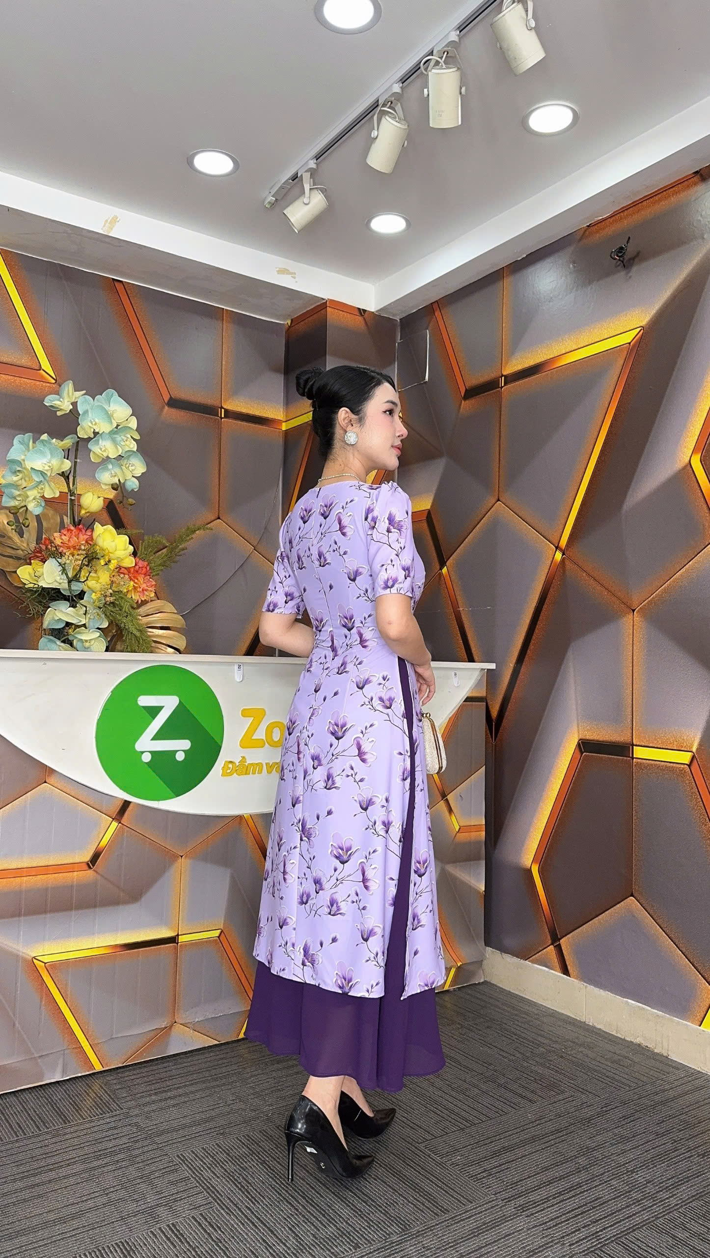 Đầm giả áo dài - Y1908 - Thương hiệu Zonbig_thumbnail_2