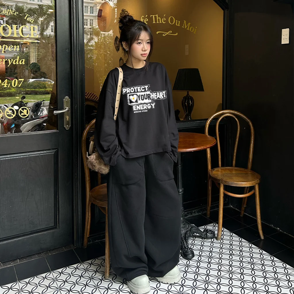 Áo thun boxy tay dài chữ cá tính Miucho 3149_thumbnail_3