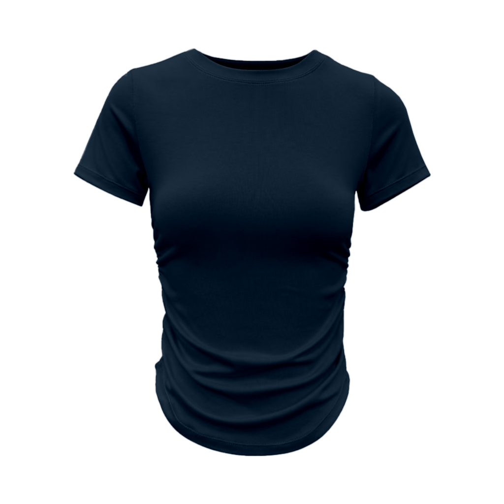 Áo thun nhún eo nữ AT00042 form regular Beezy che bụng, co giãn thoáng mát đủ màu_thumbnail_13