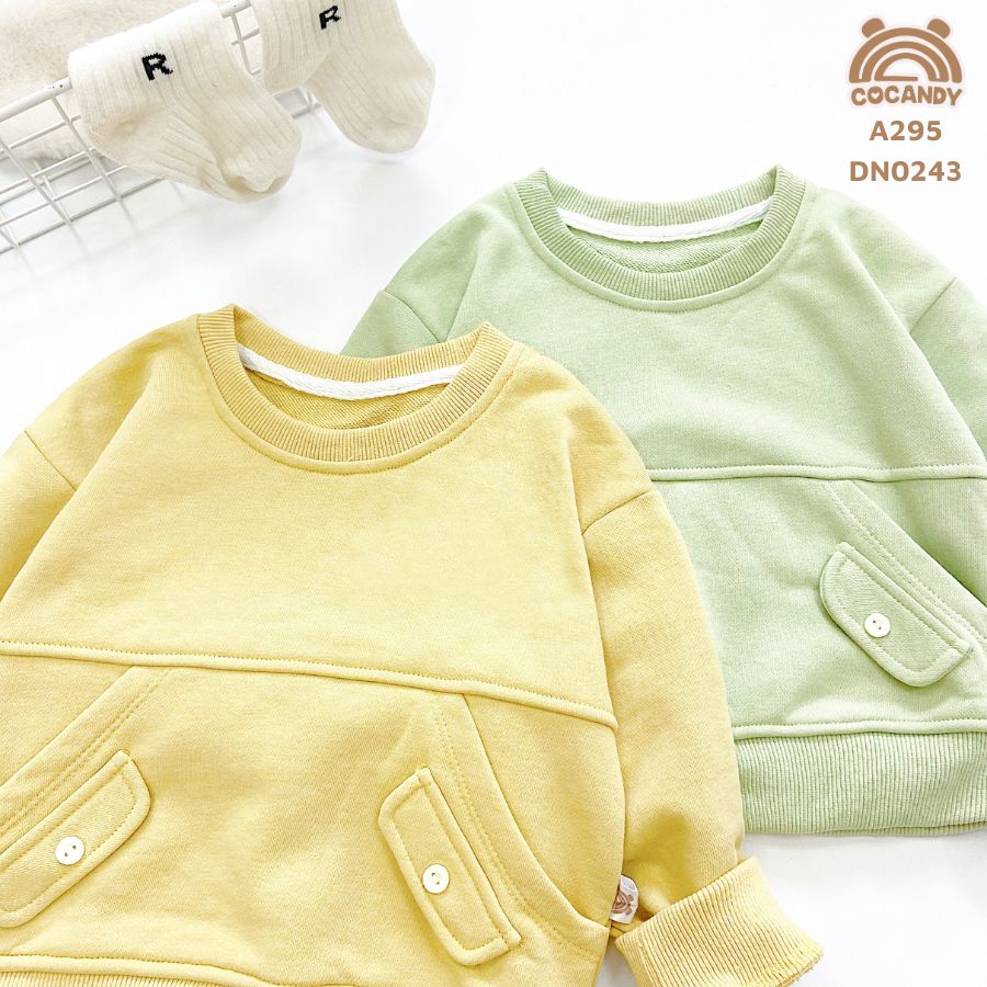 Áo dài XANH BƠ 2 túi có nắp_thumbnail_3