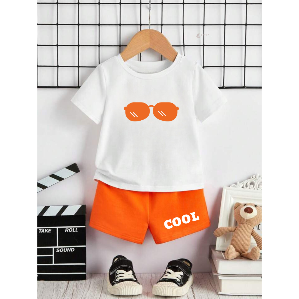 Bộ đồ bé trai in hình mắt kính - Loza Kids SB83_thumbnail_0