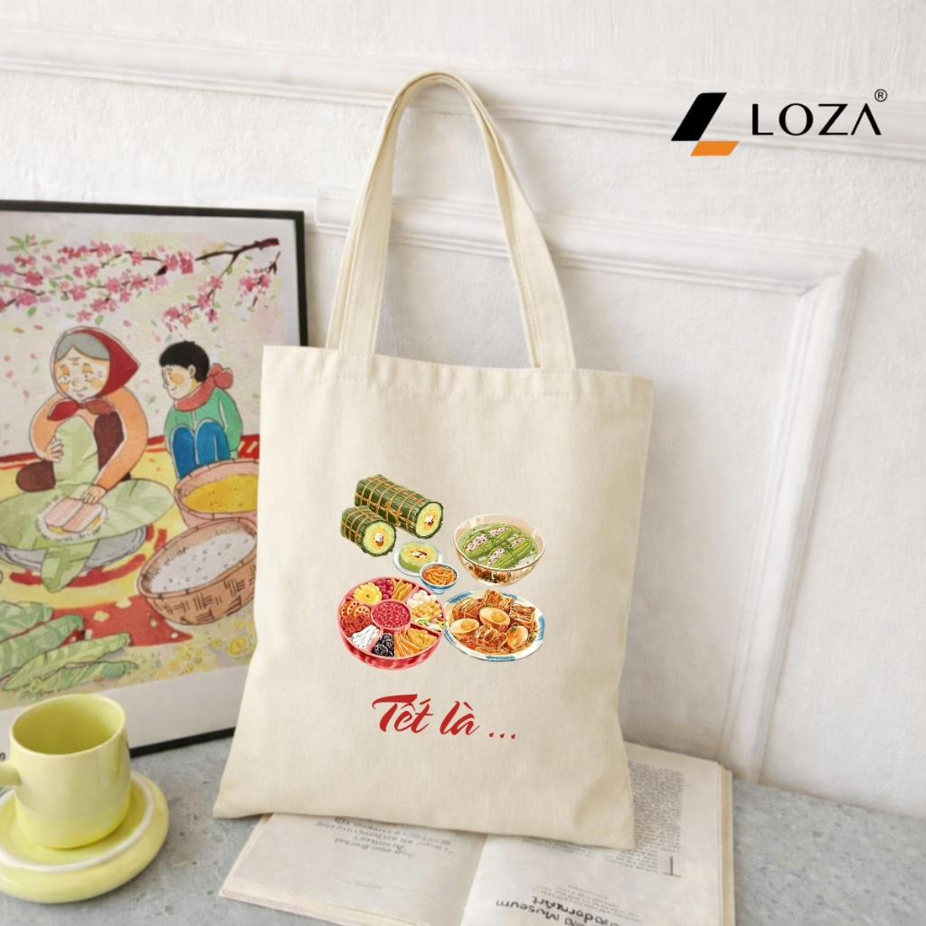 Túi Tote  in hình BST Tết Bính Ngọ 2026  - TOTE33_thumbnail_12