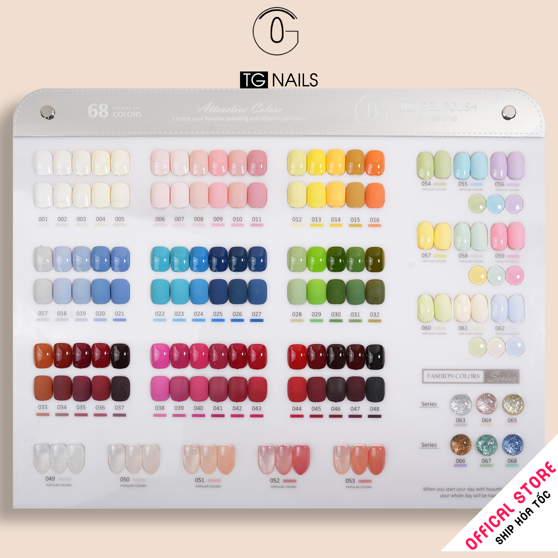 Sơn móng gel TG. Dung tích: 15ml/ lọ. Nhãn hàng TG nail._thumbnail_8