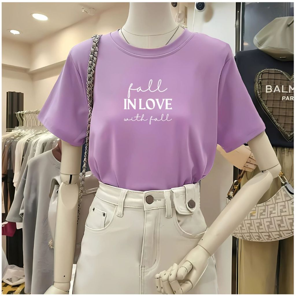 [Form Rộng] Áo phông nữ 𝐋𝐎𝐙𝐀 màu tím in hình chất liệu cotton co giãn 4 chiều - Mã G0276_thumbnail_12