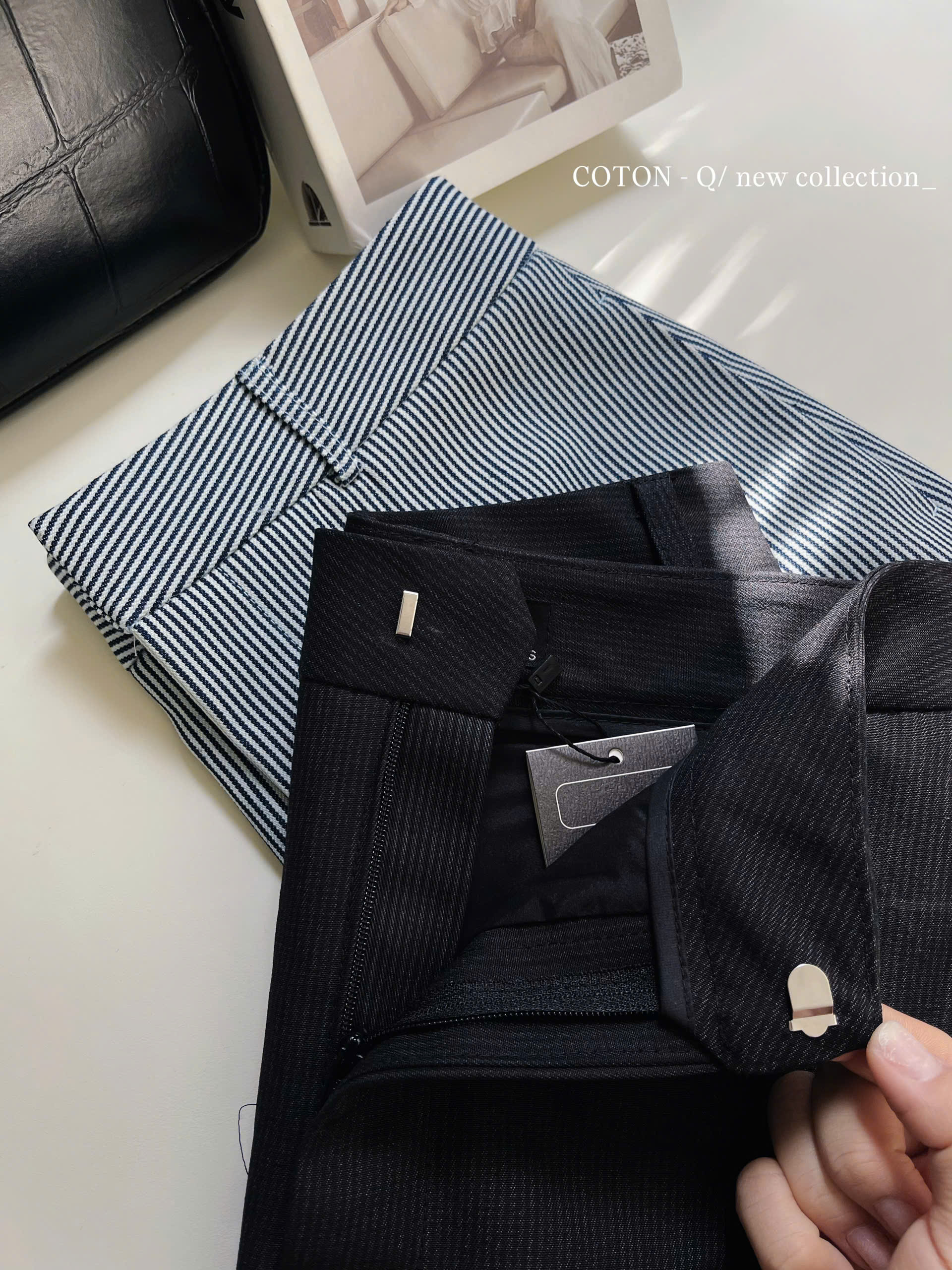 Chân váy ngắn phối sọc ( NGẪU NHIÊN )_thumbnail_10