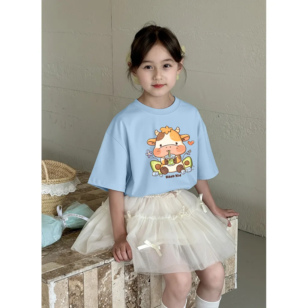 Áo thun bé trai bé gái 12 con giáp tuổi Sửu Kado 3155_thumbnail_2