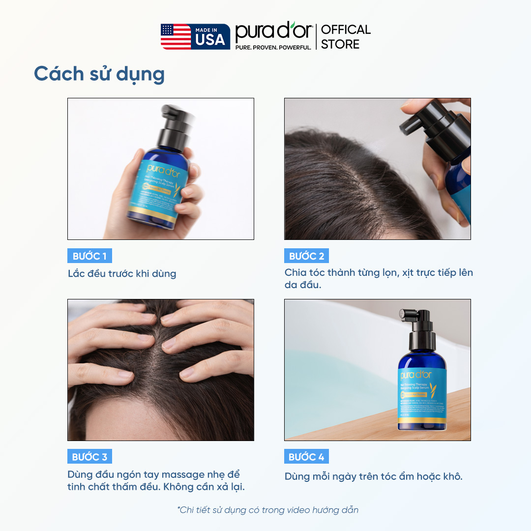 Tinh chất hữu cơ Therapy Energizing Scalp Giúp trẻ hóa da đầu - Giảm rụng tóc, mọc tóc chắc khỏe 120ml_thumbnail_5
