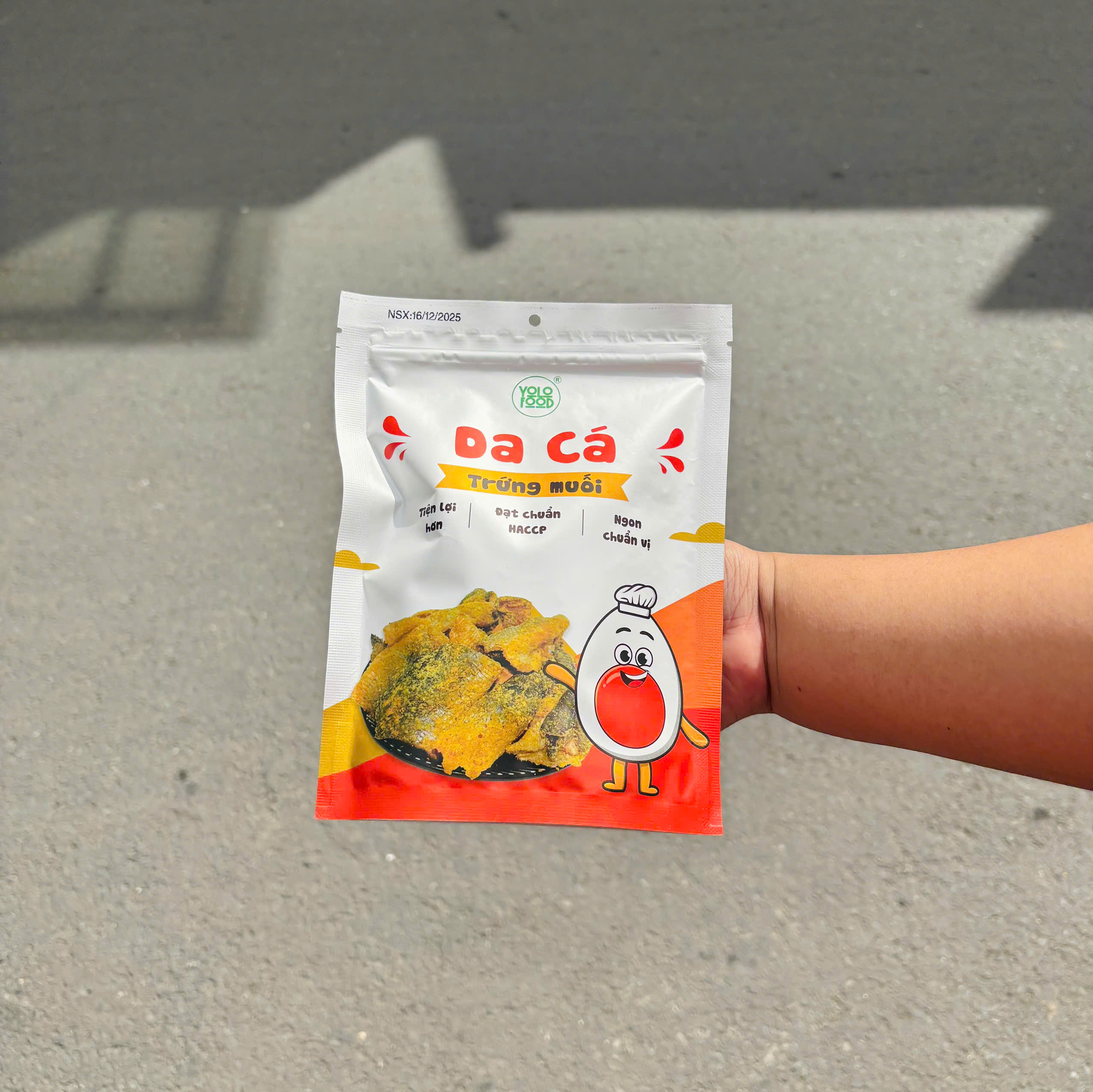 Da Cá Trứng Muối - Snack Giòn Rụm Hấp Dẫn