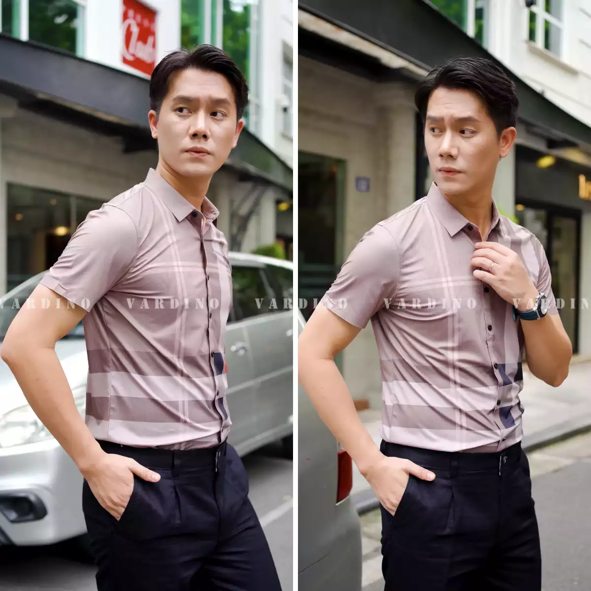 Chọn áo sơ mi vừa vặn với VẺ ĐẸP