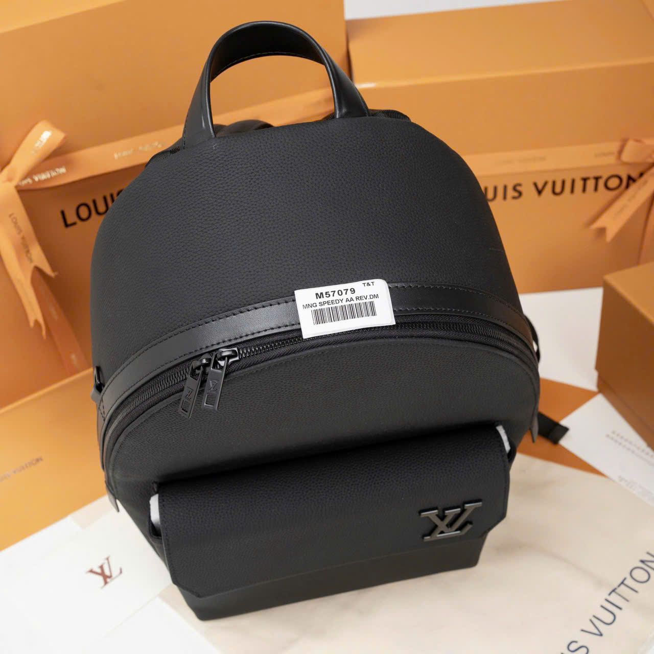 Ba lô Louis Vuitton Takeoff full đen_thumbnail_11