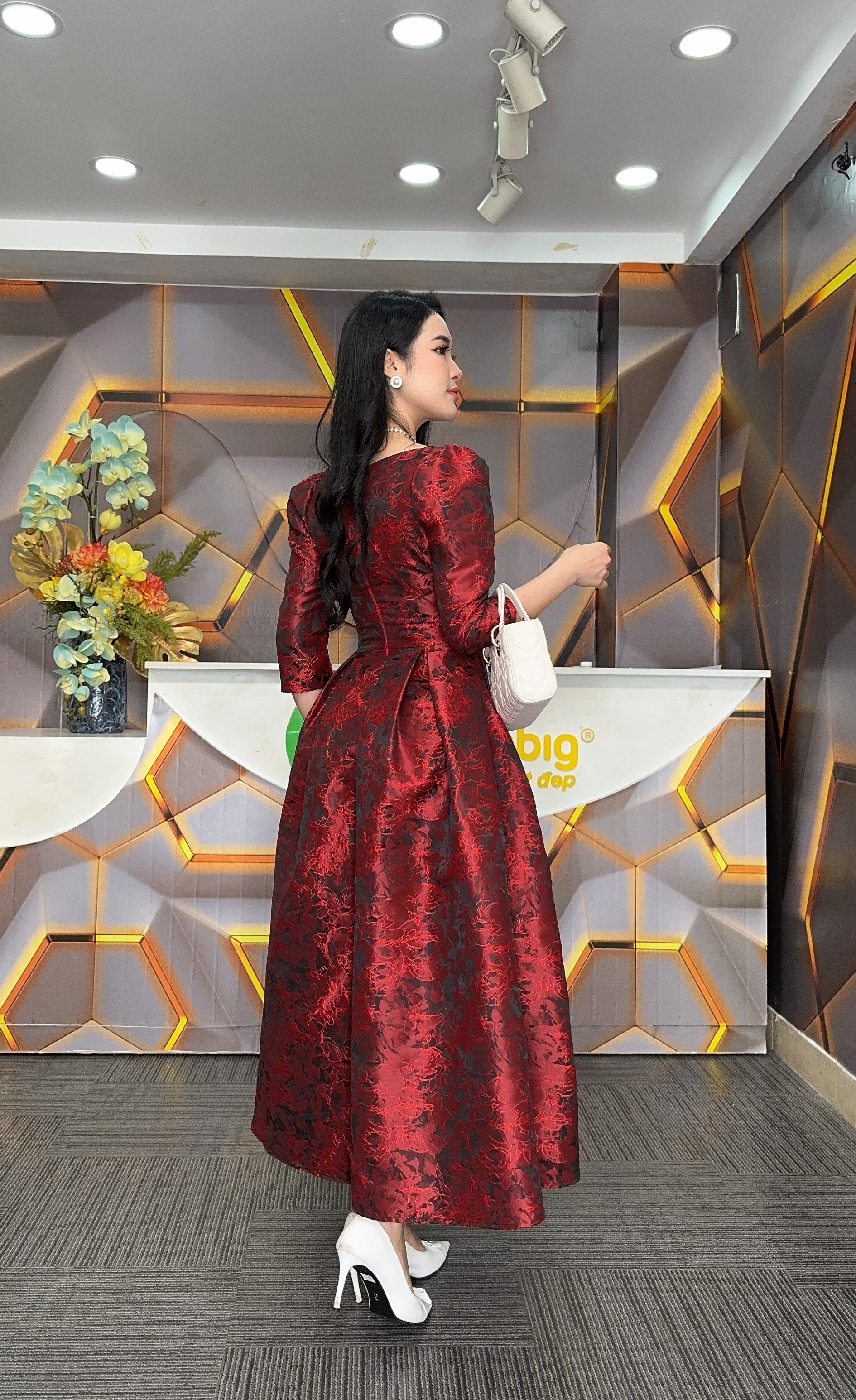 Đầm xòe - Y1371 - Thương hiệu Zonbig_thumbnail_9