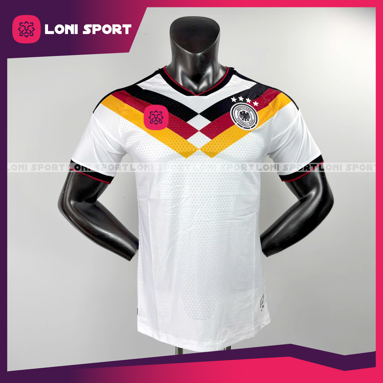 Áo Đức sân nhà trắng World Cup 2026 - SF