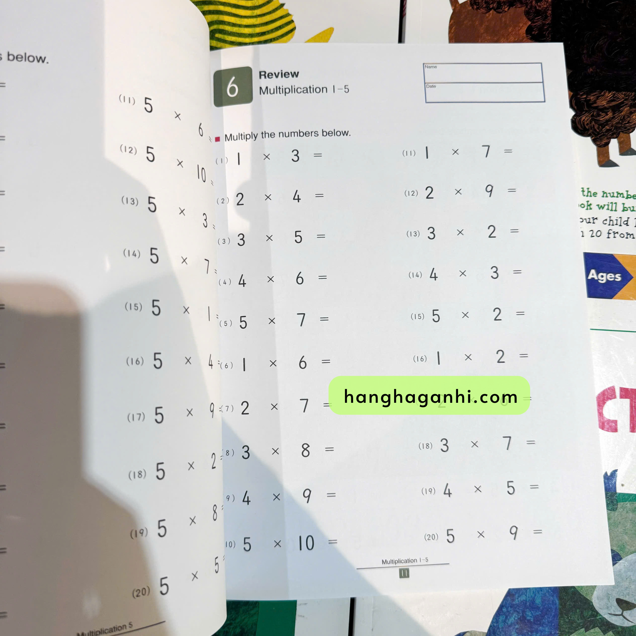 Kumon 5 cuốn My book of Math Skills 6-7-8 sách nhập khẩu_thumbnail_2