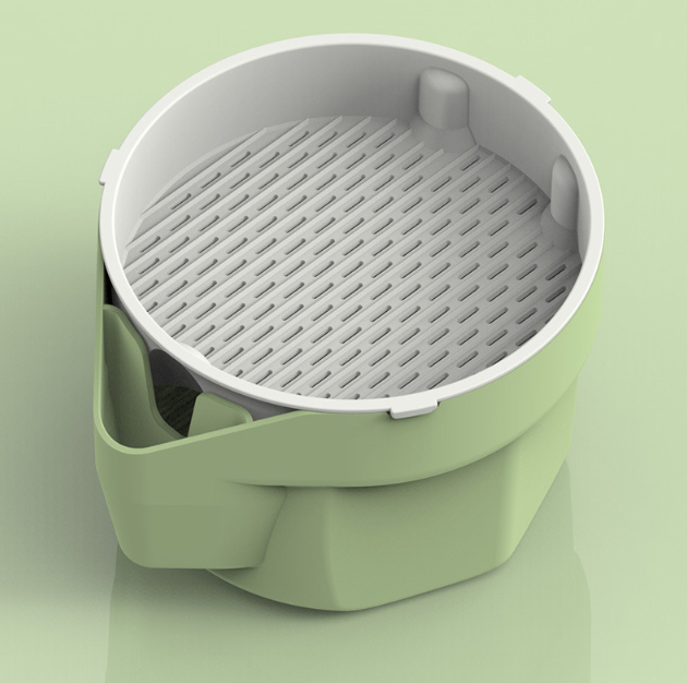 กล่องปลูกหญ้าแมวแบบสะดวกสบาย