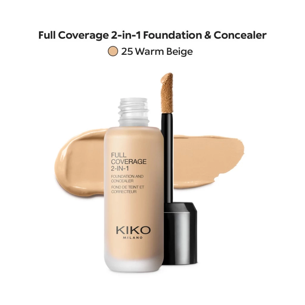 KIKO Milano Full Coverage 2-in-1 Foundation & Concealer_thumbnail_8