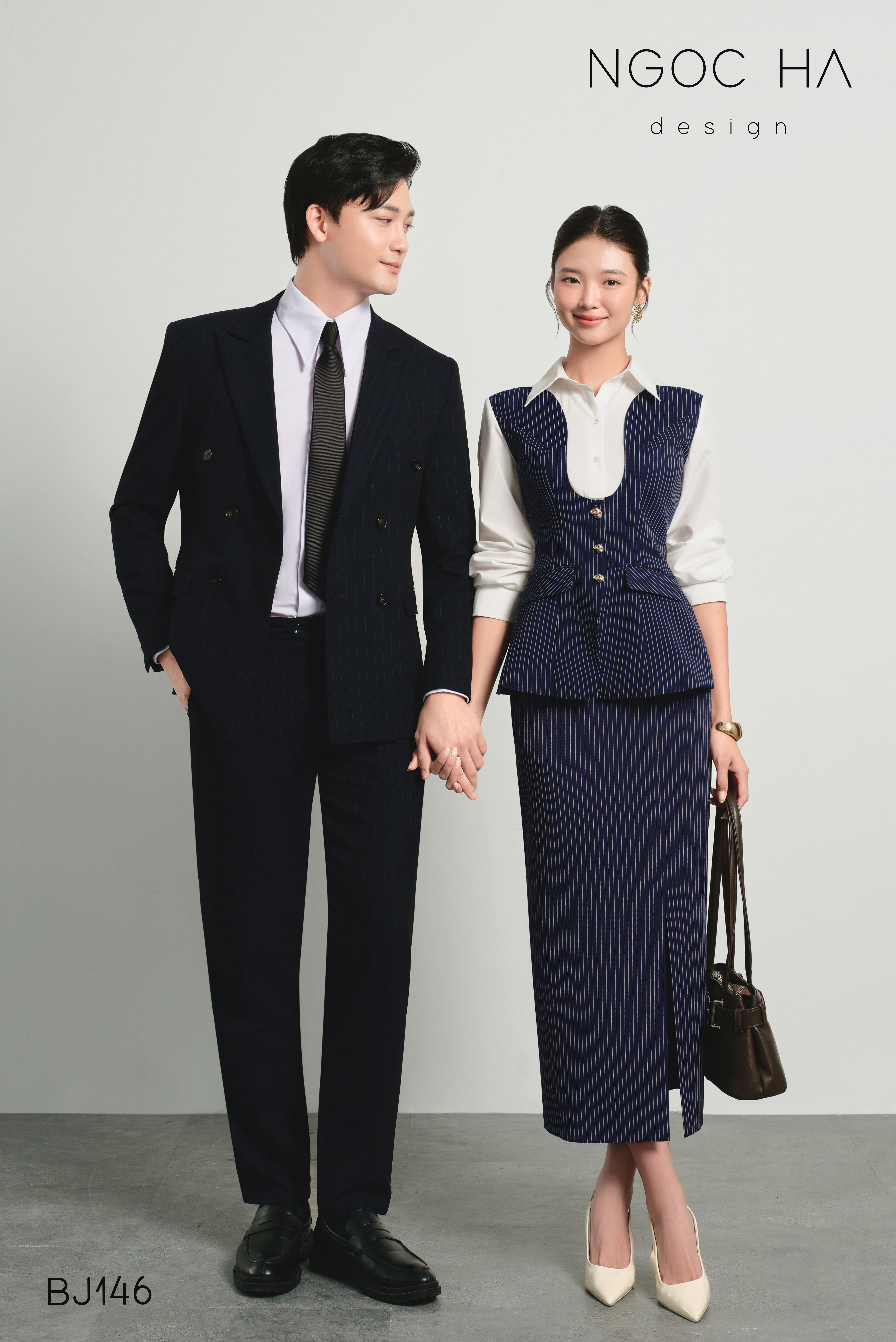 Camille Set_ Bộ Kẻ Sọc Mix Cổ Sơ Mi BJ146_thumbnail_4