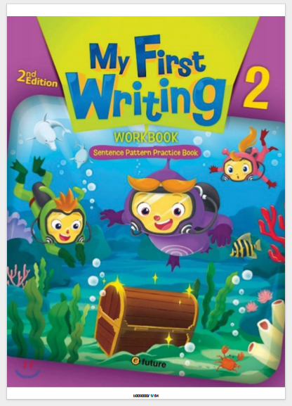My First Writing 2 - Work Book - Bản in lazer đẹp, màu sắc nét
