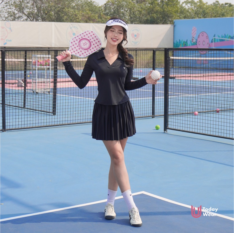 Chân váy ngắn xếp ly thể thao Meli Skirt