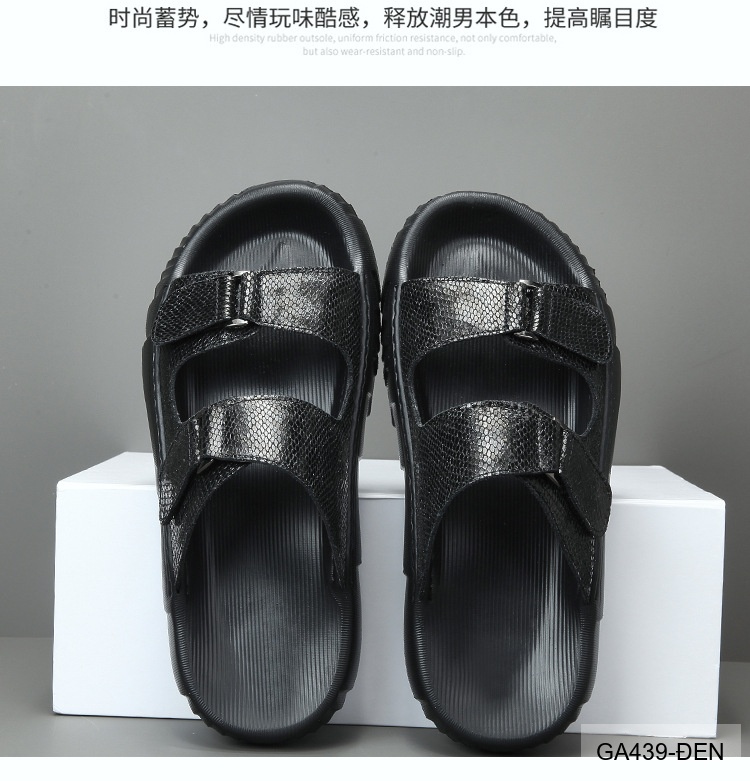 GA439 - Dép xỏ ngón nam đế dày êm chân, chất liệu da bò, phong cách thường ngày_thumbnail_6