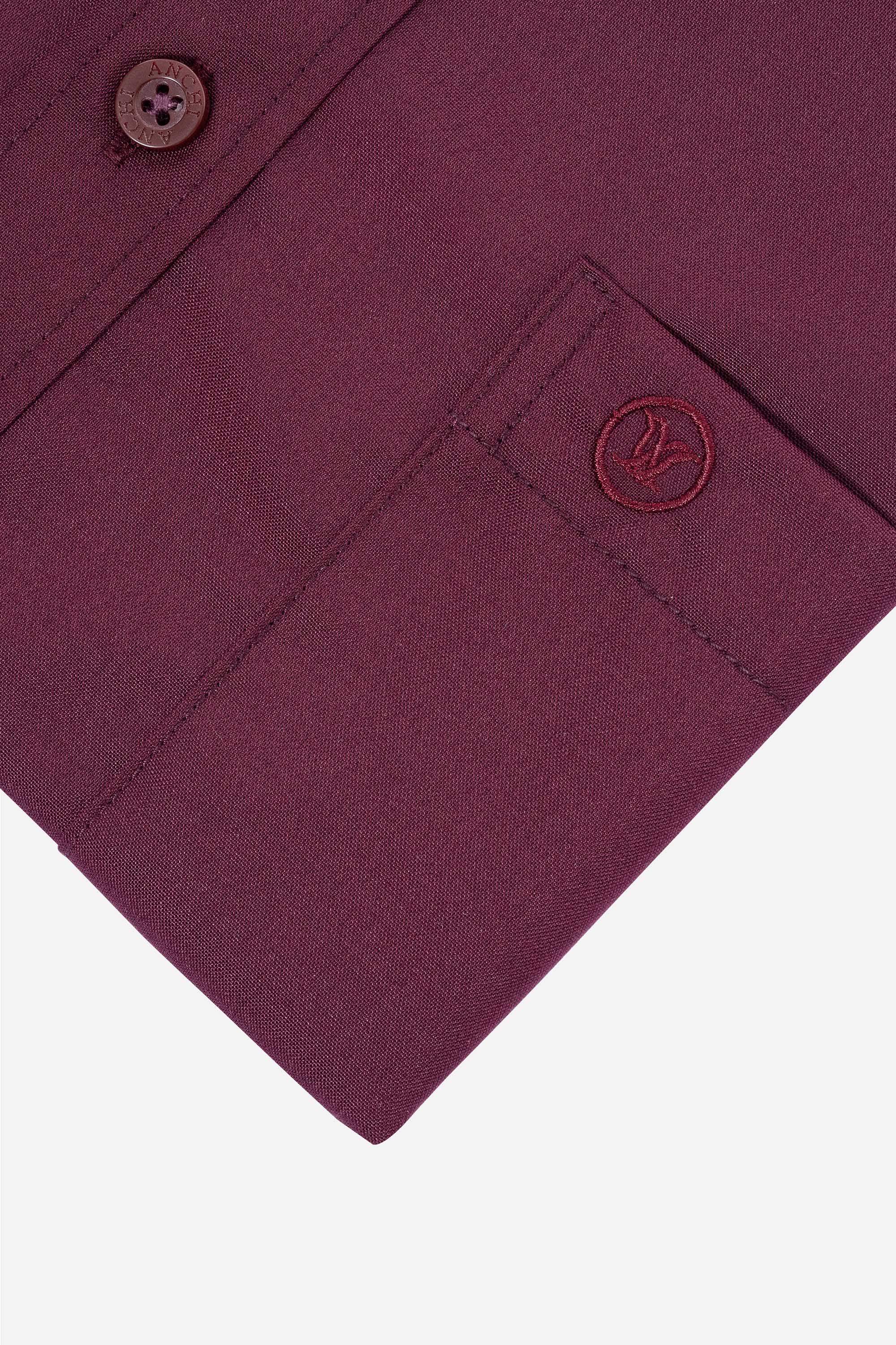 Sơ Mi Trơn Dài Tay Nam Trung Niên ANCHi Chất Liệu Cotton Nhập Khẩu Màu Trắng_thumbnail_43