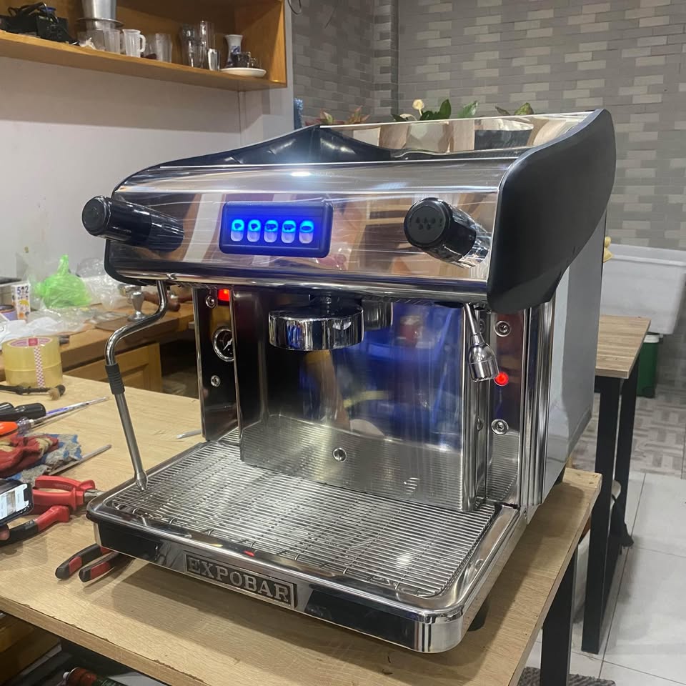 Cho thuê máy pha cà phê Expobar – Nhanh trong ngày, có kèm máy xay, chỉ từ 90k/ngày