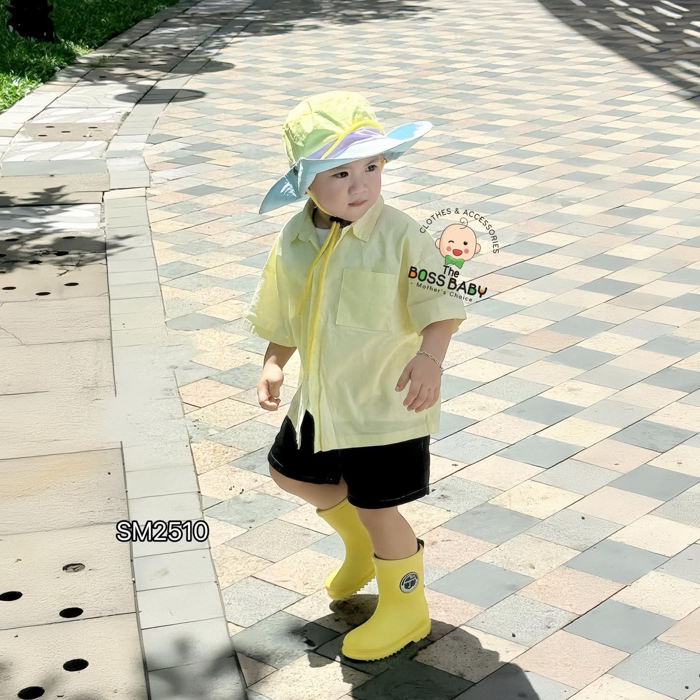 Áo sơmi thô vàng dừa túi ngực_thumbnail_3