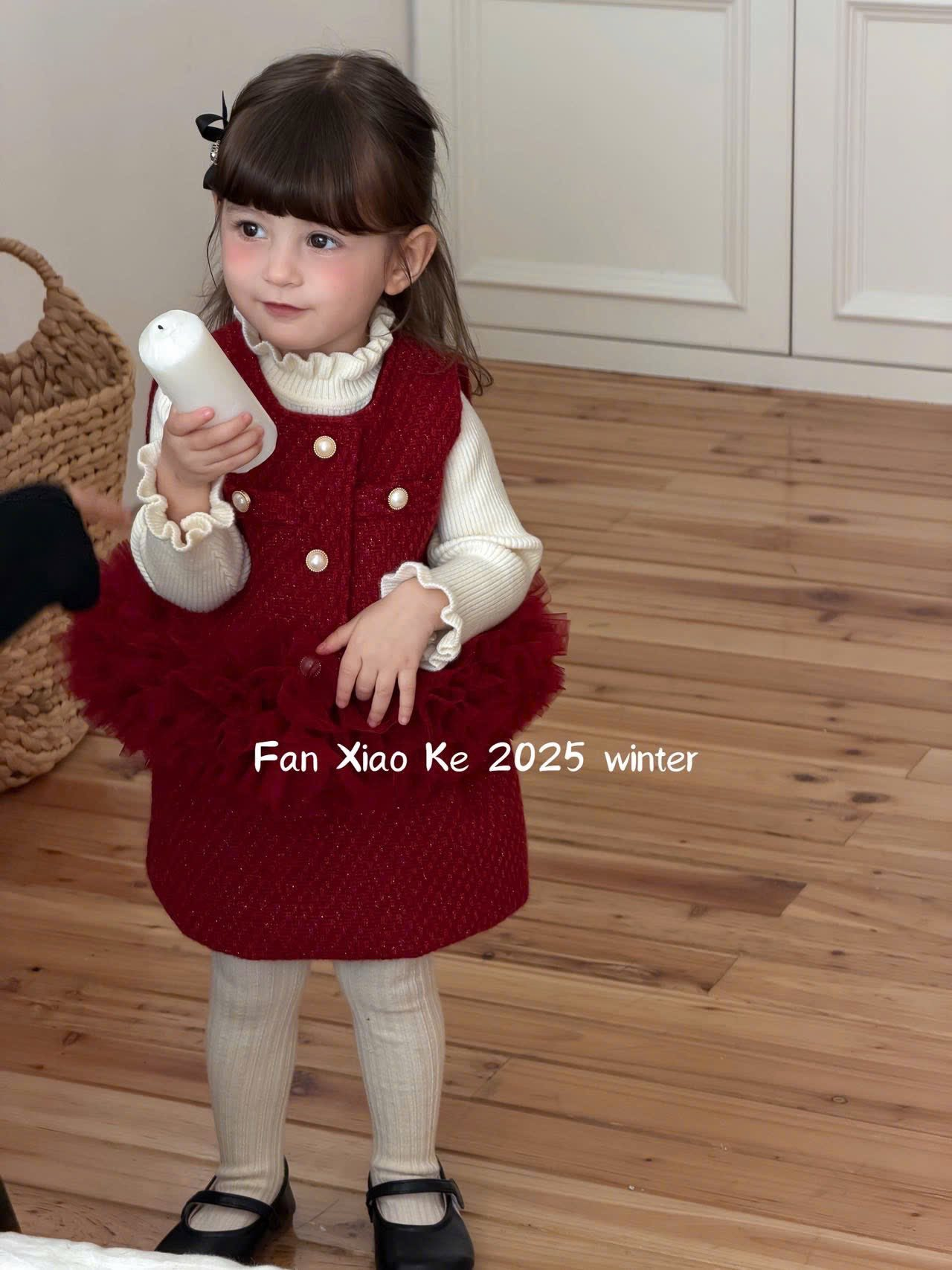 (S91) Set dạ ba chi tiết màu đỏ_thumbnail_0