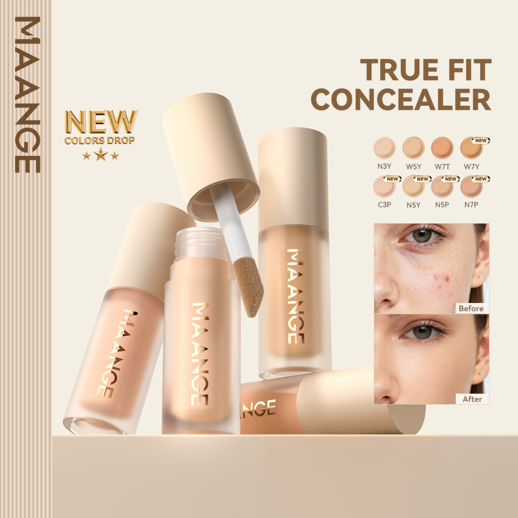 MAANGE Full Coverage Concealer - Hydrating & Longwear