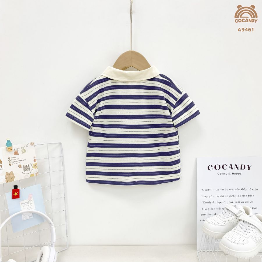 Áo cộc kẻ XANH TÍM polo_thumbnail_2