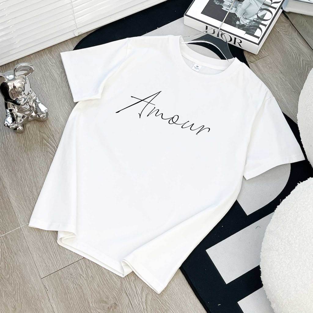 Áo thun nữ form vừa regular ARD551 Miucho Chic cotton cổ tròn in basic_thumbnail_6