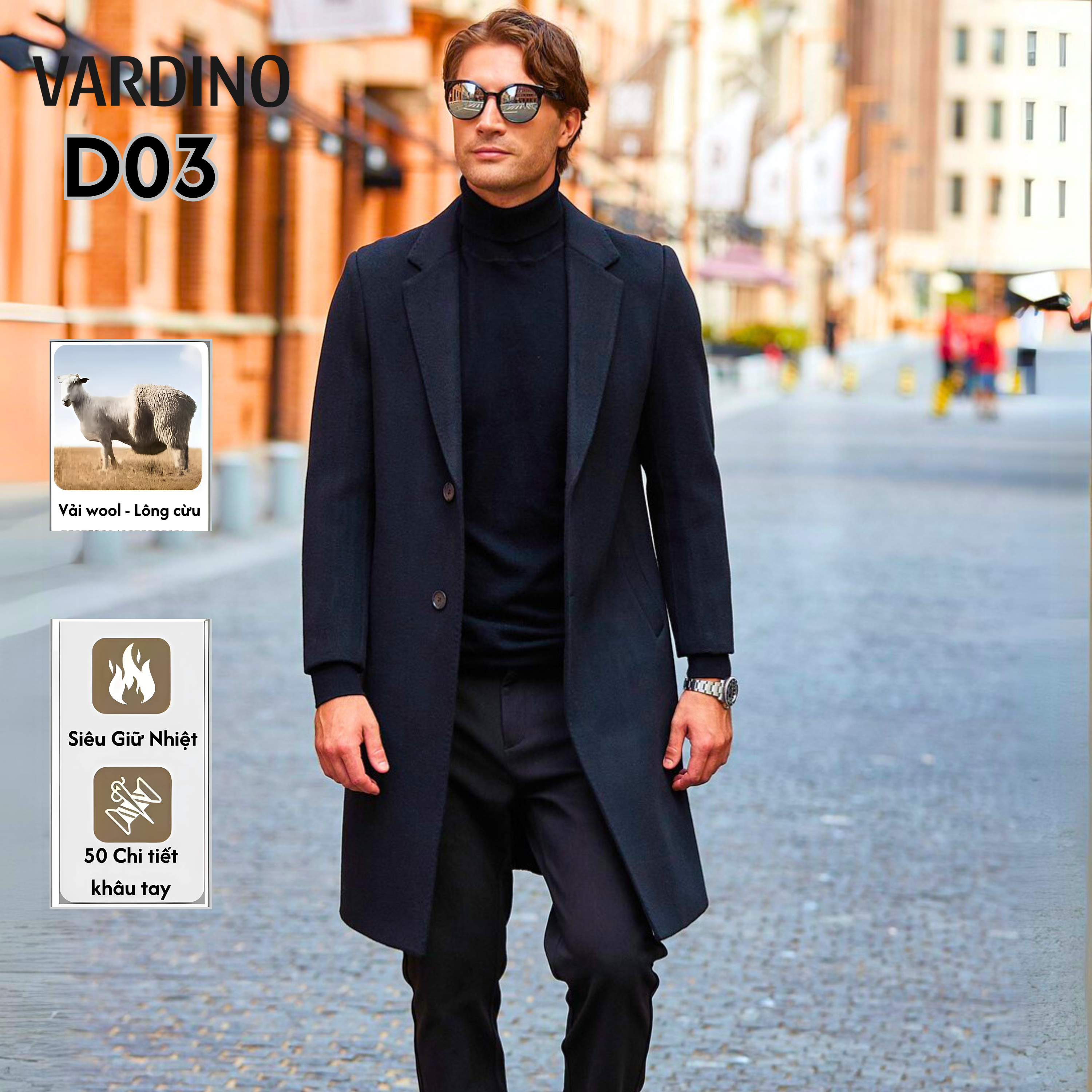 Áo khoác Mangto dáng dài lông cừu 2 lớp D03_thumbnail_2