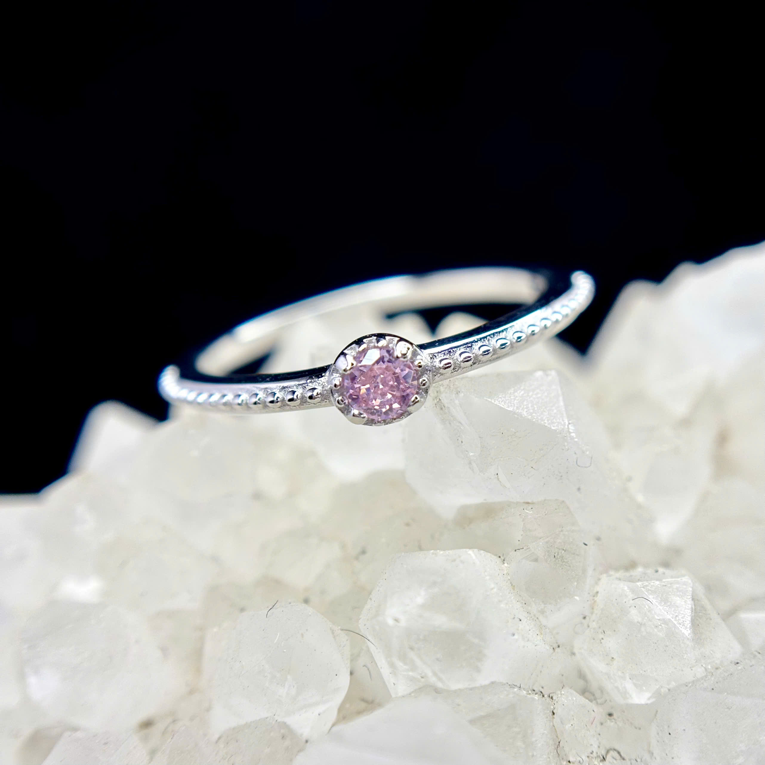 Nhẫn bạc xi bạch kim hồng nhạt size 6_thumbnail_2