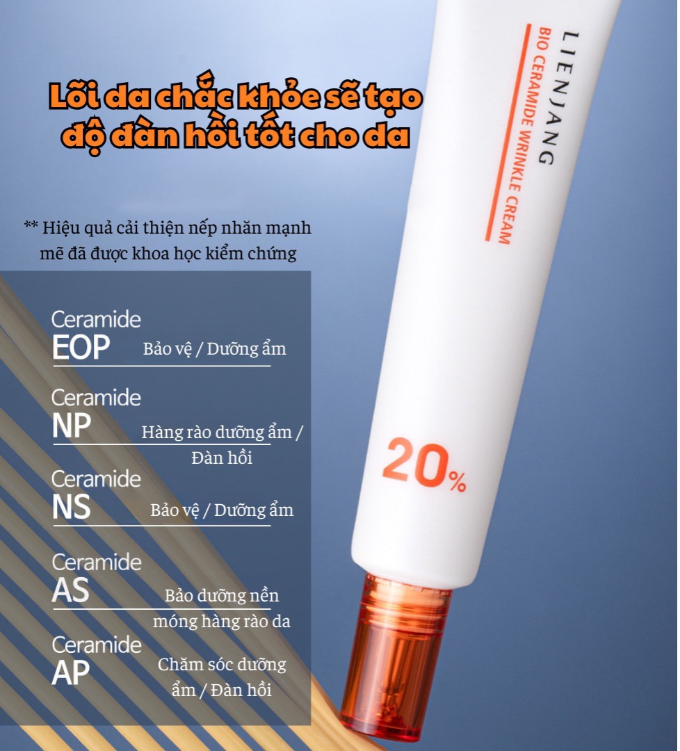 COMBO LIENJANG ALL-CERA REPAIR CREAM & BIO CERAMIDE WRINKLE CREAM & ASTA V AMPOULE PROGRAM - Bộ Kem Dưỡng & Serum - Mờ Nám Giảm Nếp Nhăn Phục Hồi Da - Ceramide, Vitamin C , Astaxanthin - [LJ011]