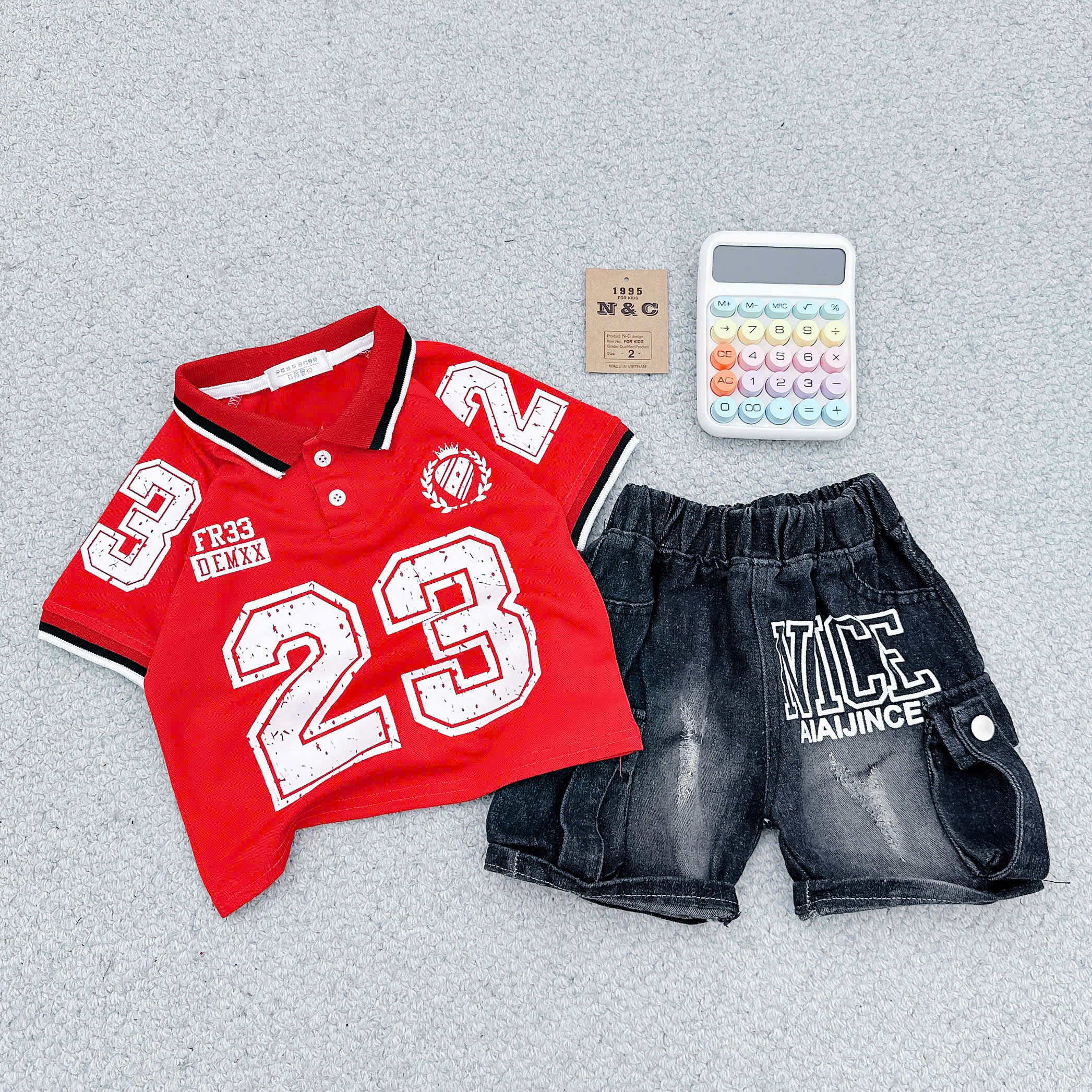 N55 BỘ POLO FR33 DEMXX 2 CÚC- A116.791