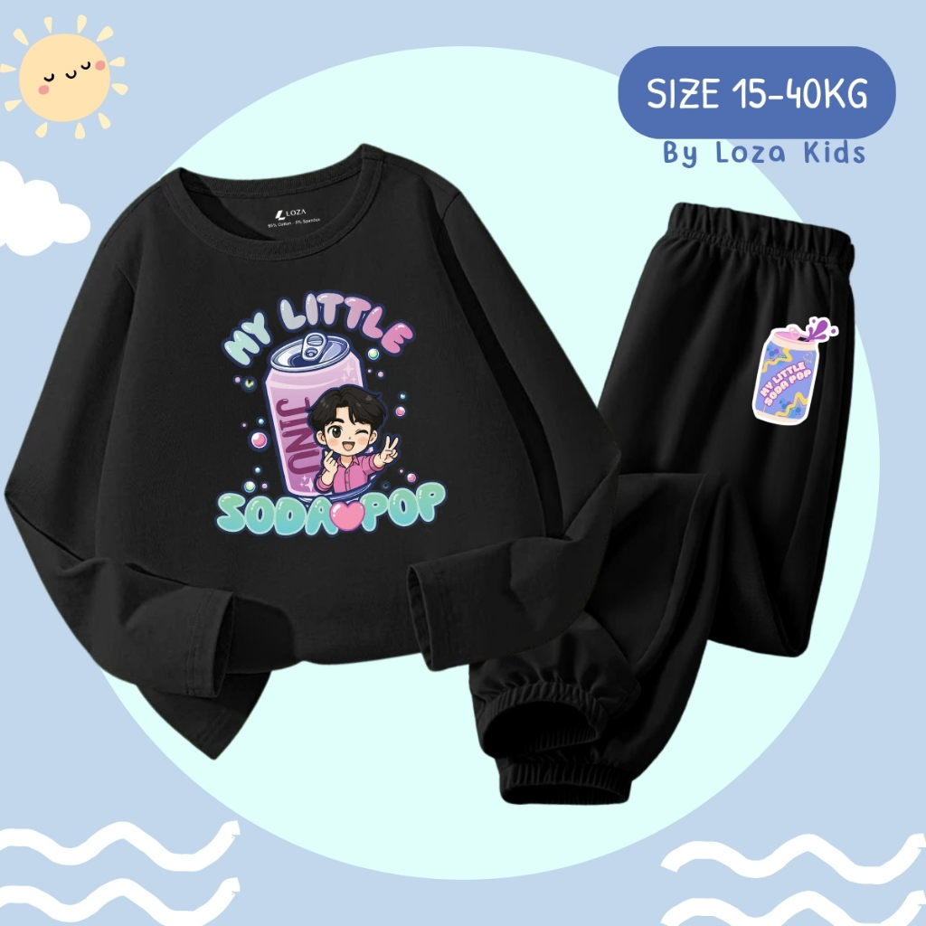 Bộ Thu - Đông bé trai in chữ SODA POP  - Loza Kids BW454_thumbnail_0
