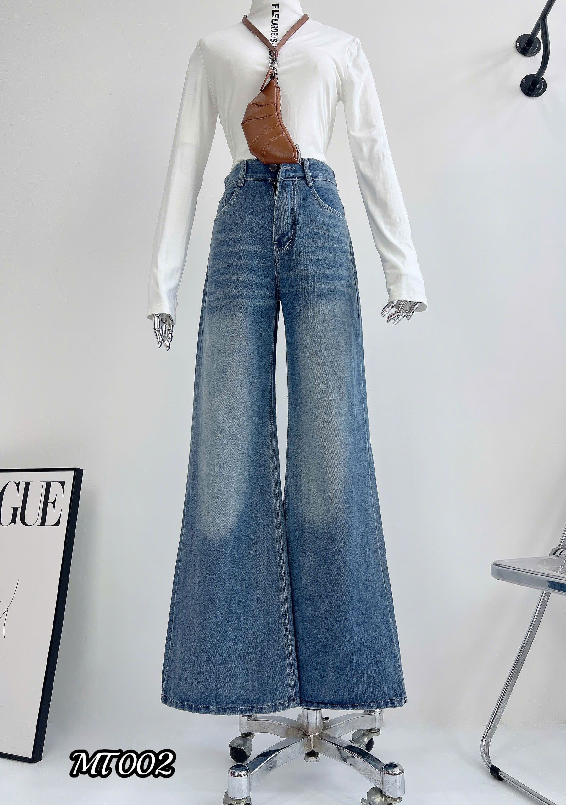 [MT002] QUẦN ỐNG RỘNG CAO CẤP - PHONG CÁCH ULZZANG HÀN QUỐC