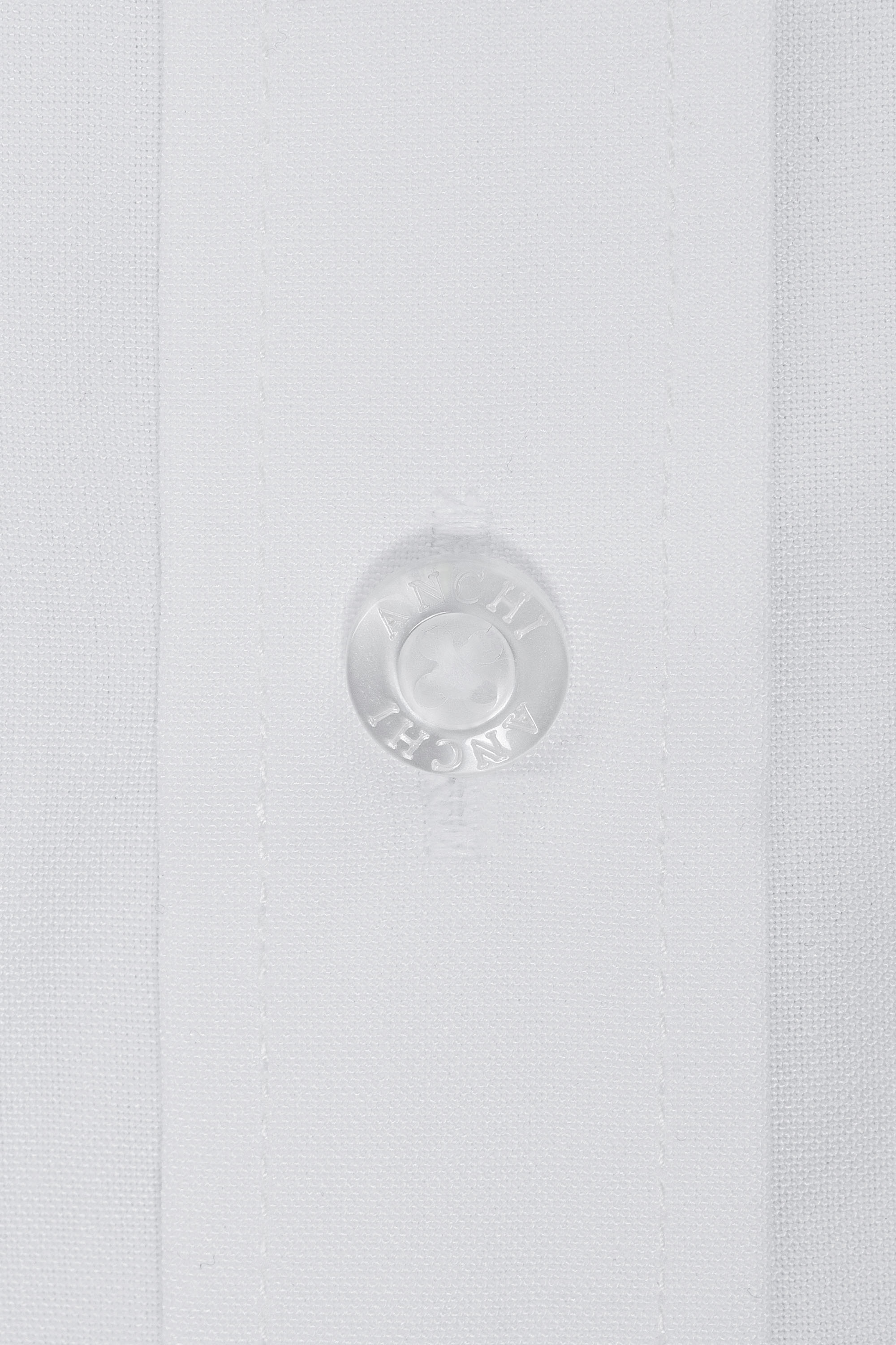 Sơ Mi Trơn Dài Tay Nam Trung Niên ANCHi Chất Liệu Cotton Nhập Khẩu Màu Trắng_thumbnail_5