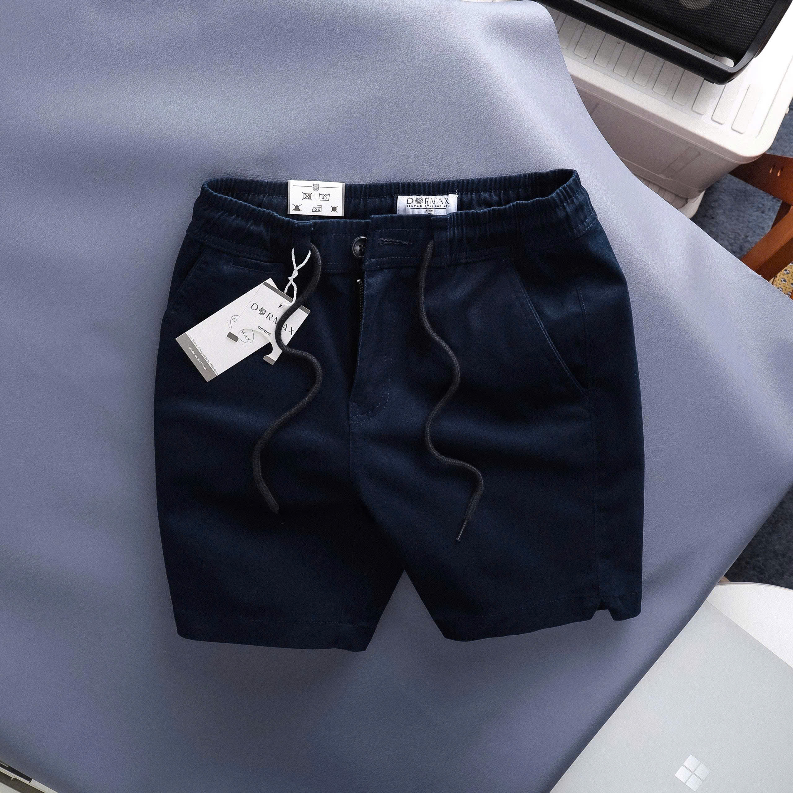 Quần short lưng thun 5M nam ( ĐEN )_thumbnail_6