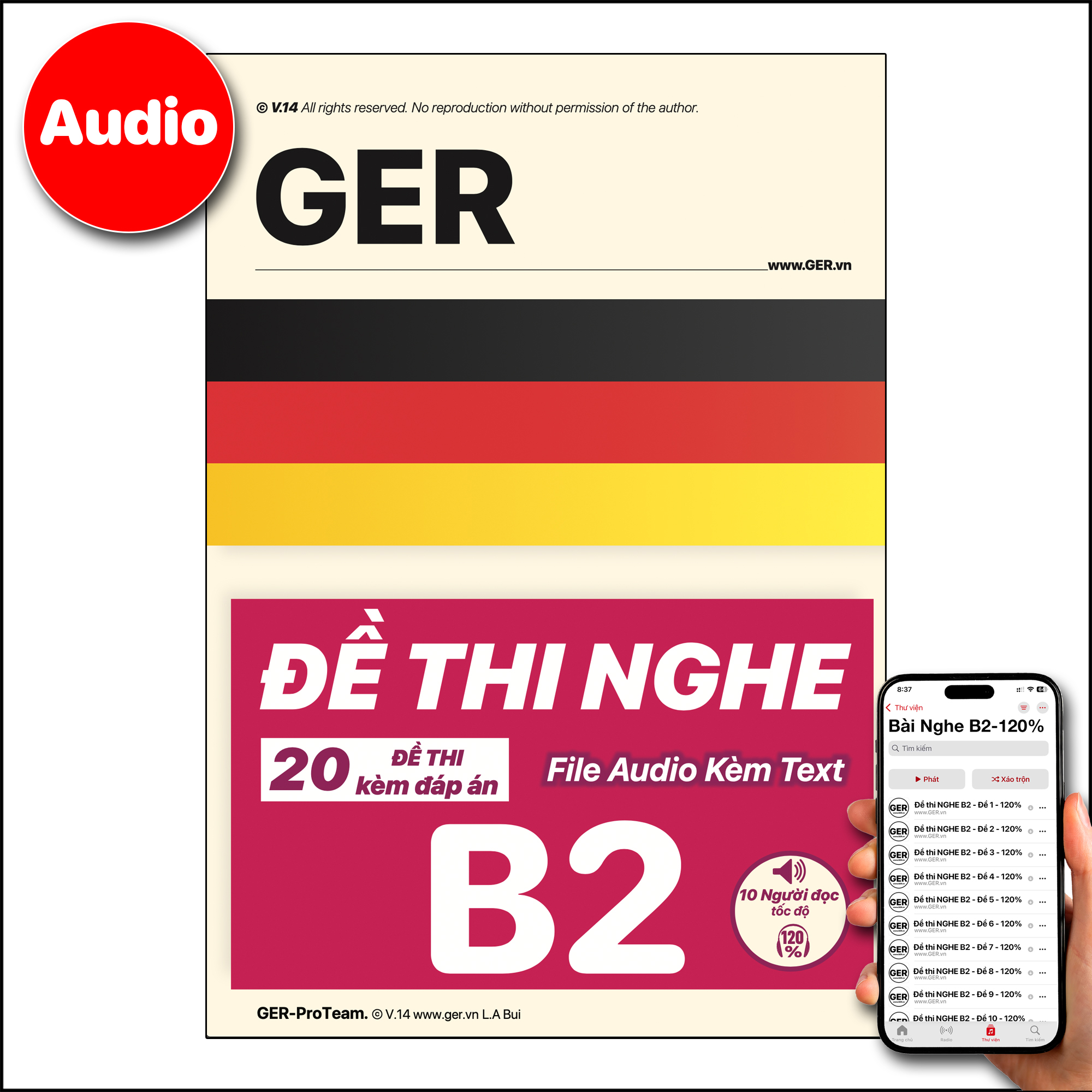 Đề Thi Nghe Tiếng Đức B2
