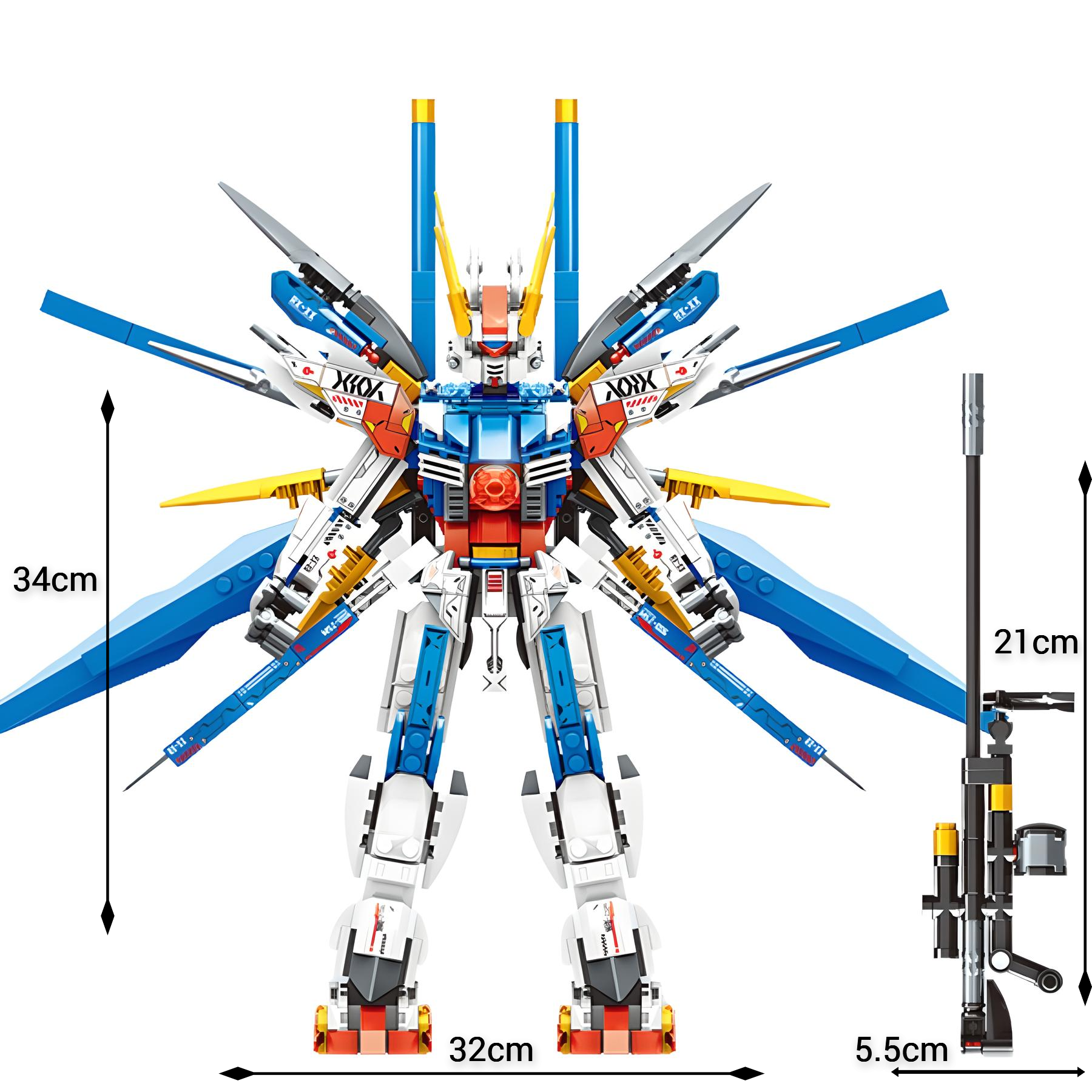 LEGO ĐỒ chơi lắp ghép 𝐌𝐎𝐁𝐈𝐋𝐄 𝐒𝐔𝐈𝐓 𝐆𝐔𝐍𝐃𝐀𝐌 700 chi tiết_thumbnail_16