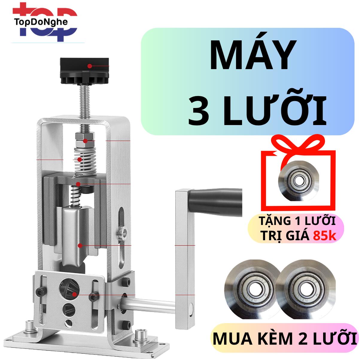 Máy tuốt vỏ dây tước điện đồng nhôm 1-25mm kèm 1 lưỡi tặng, dùng tay hoặc máy khoan, tuốt siêu nhanh gọn sạch_thumbnail_3
