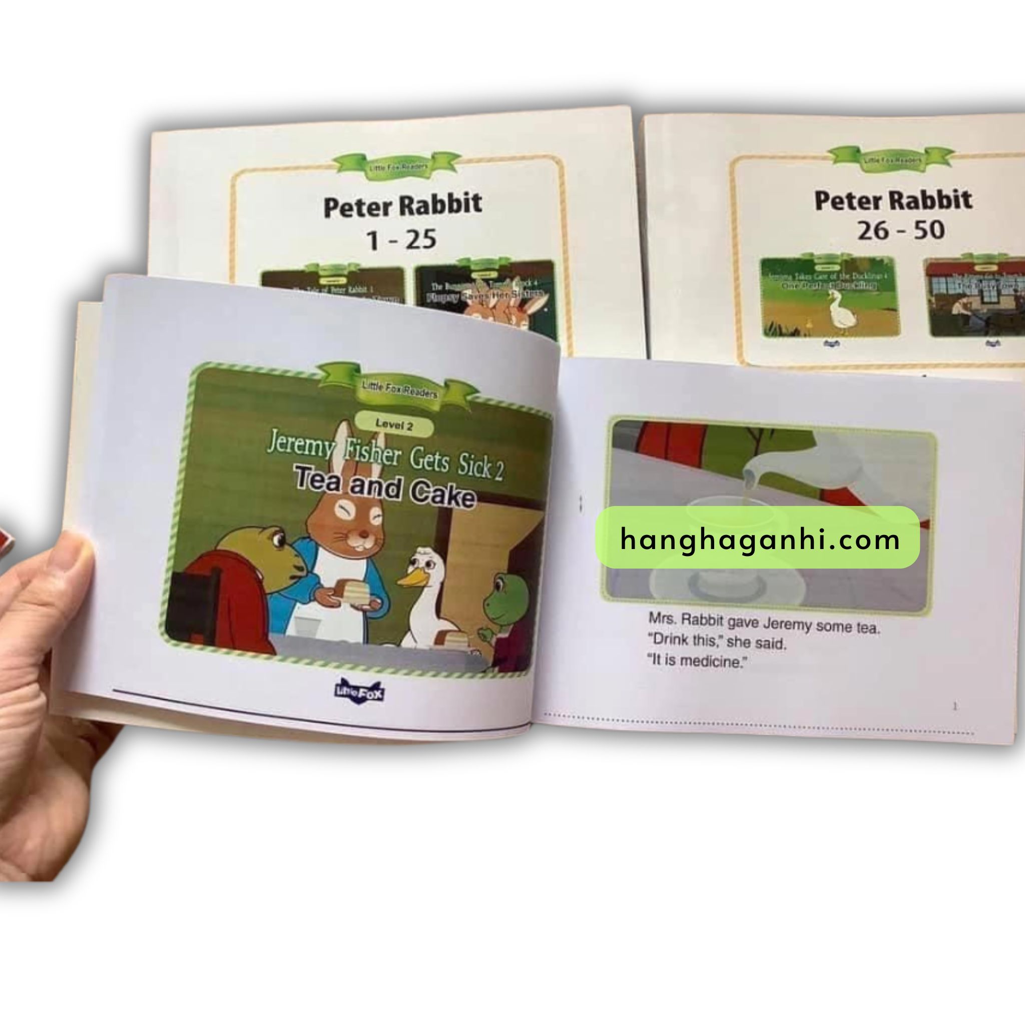 Little fox Level 2 - Peter Rabbit 72 truyện + File Mp3_thumbnail_2