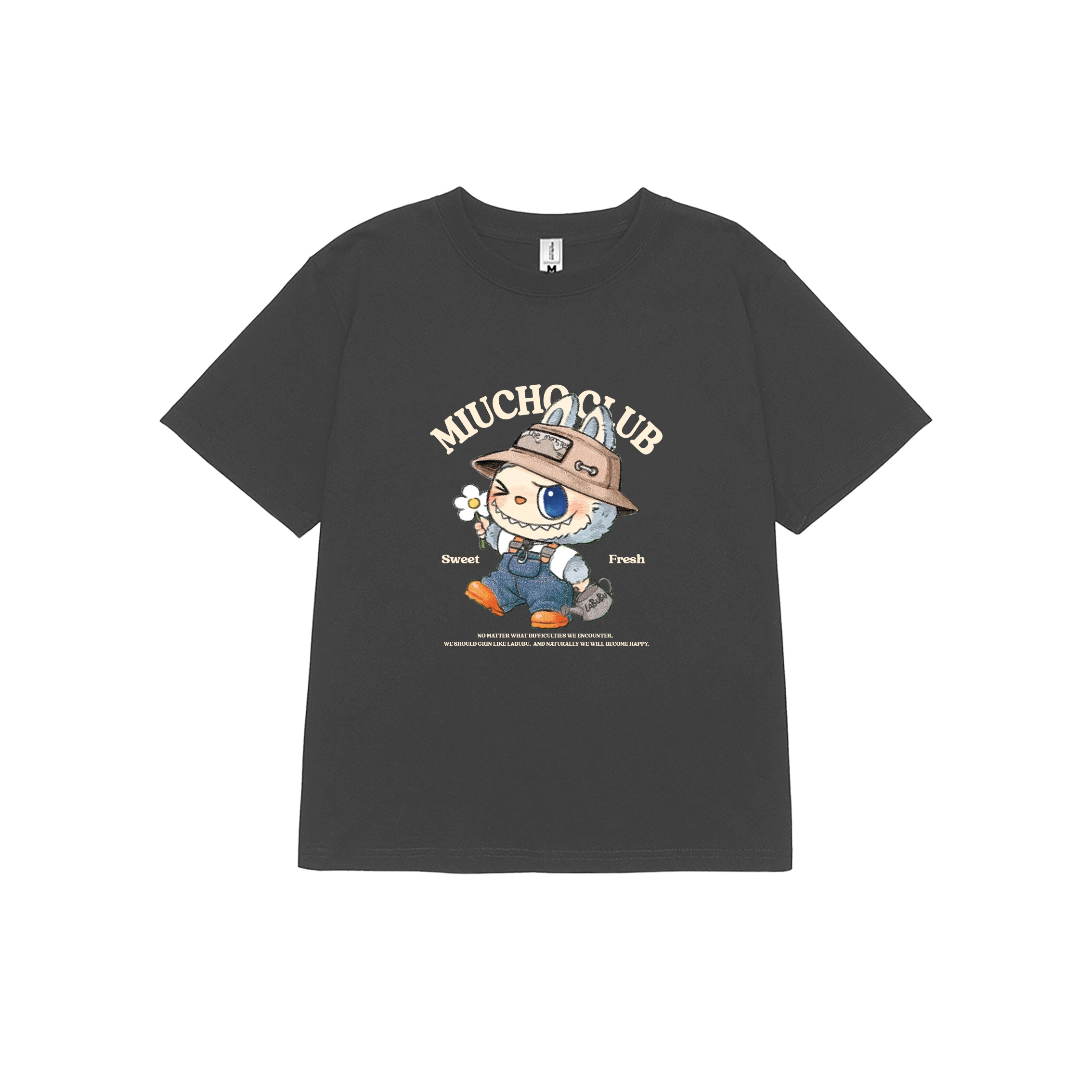 Áo baby tee labubu form ôm ABD1315 Miucho tay ngắn cổ tròn hotrend in mix_thumbnail_10