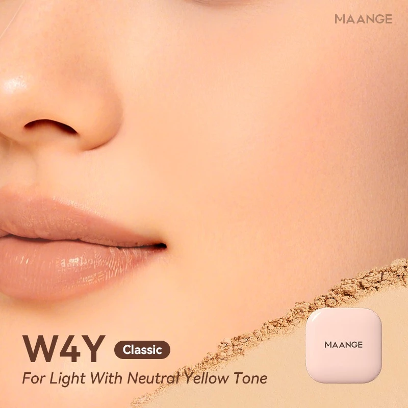 MAANGE Oil-Control Pressed Powder - Matte & Poreless 8g / 18g-F01 With Powder Puff_thumbnail_7