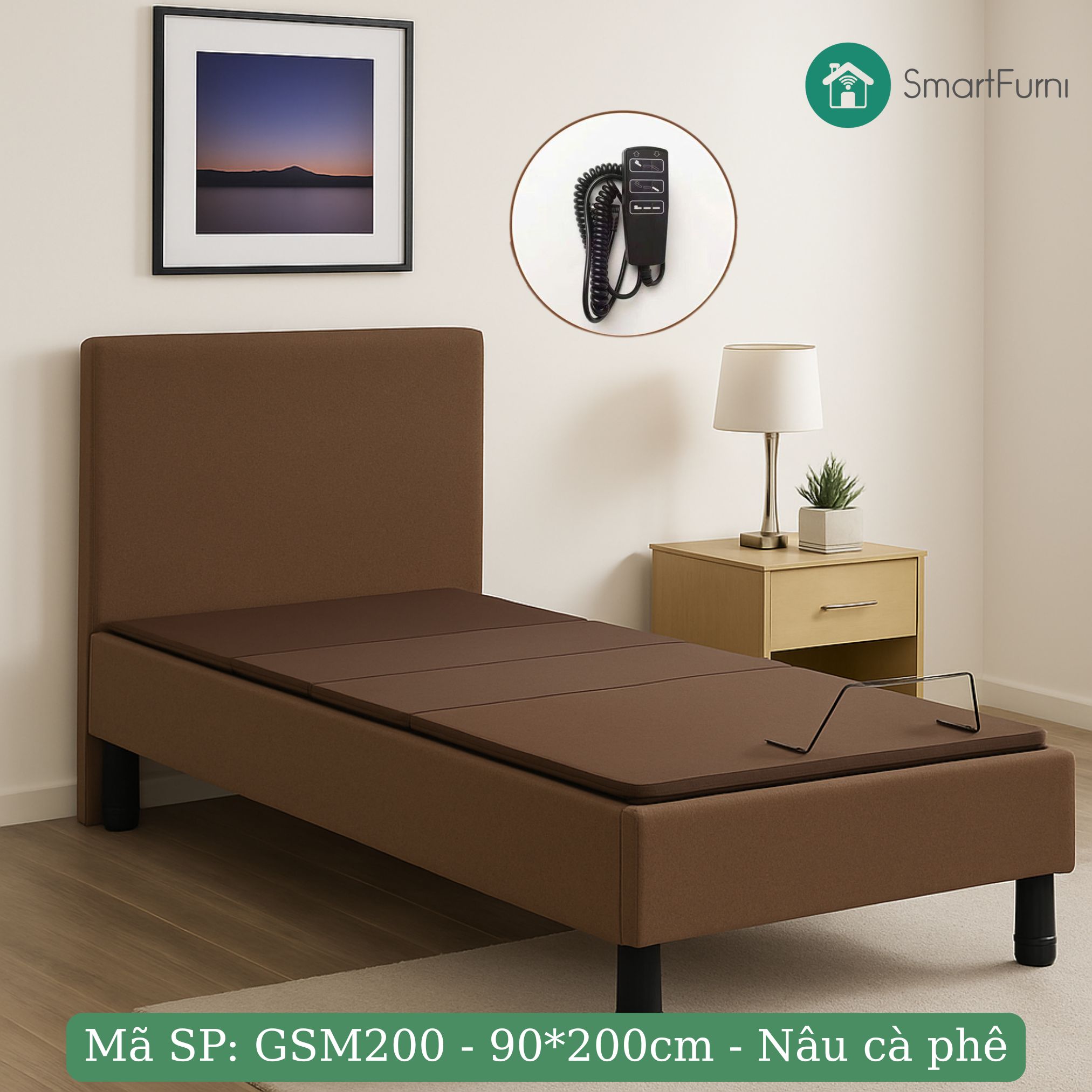 GIƯỜNG CÔNG THÁI HỌC - ĐA CHỨC NĂNG - GSM200 - LOẠI ĐƠN 90*200CM _thumbnail_17