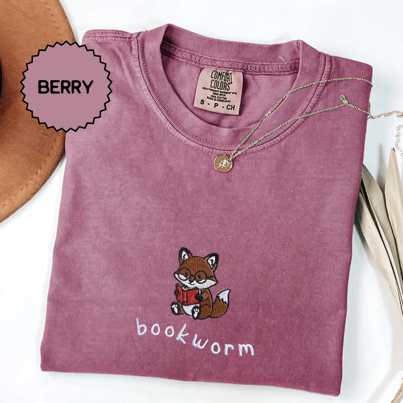 Embroidered - The Quiet Reader Fox_thumbnail_3